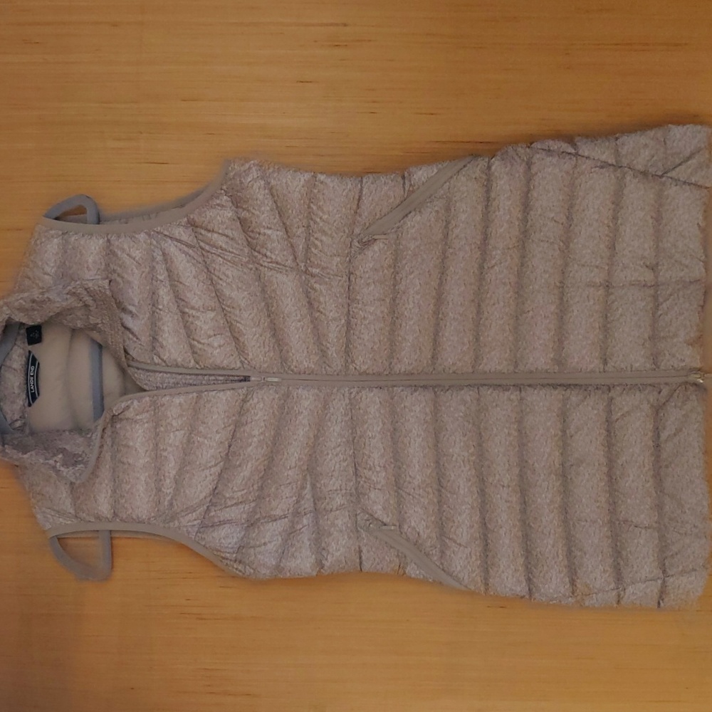 Lands End long down vest